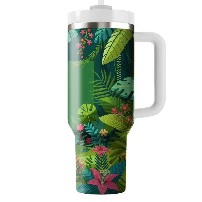 Vivid Jungle  Insulated Tumblers