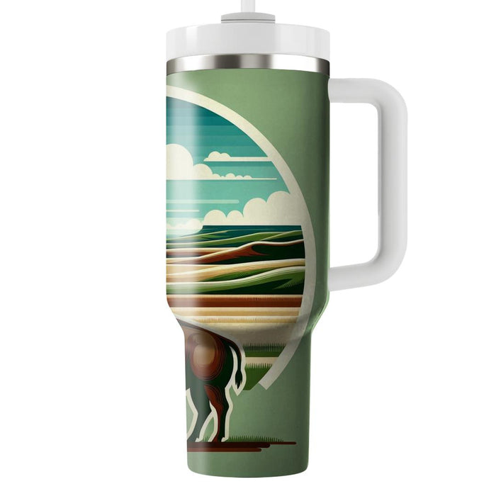 Bold Bison Plains  Decorative Tumblers