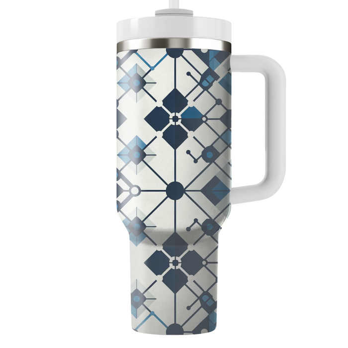 Modern Diamond Network Custom Tumblers