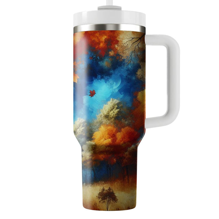 Autumn Forest Symphony  Insulated Tumblers