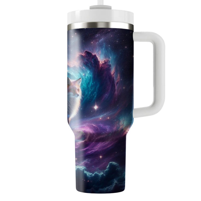 Galactic Fox Nebula  Decorative Tumblers