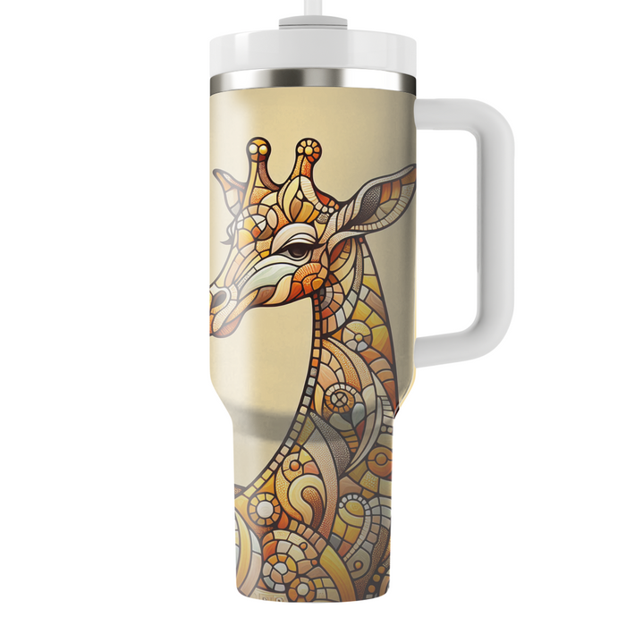 Whimsical Giraffe Patterns  Personalized Tumblers