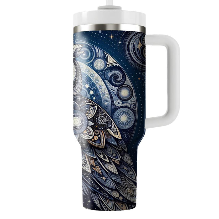 Galactic Owl Wisdom  Custom Tumblers