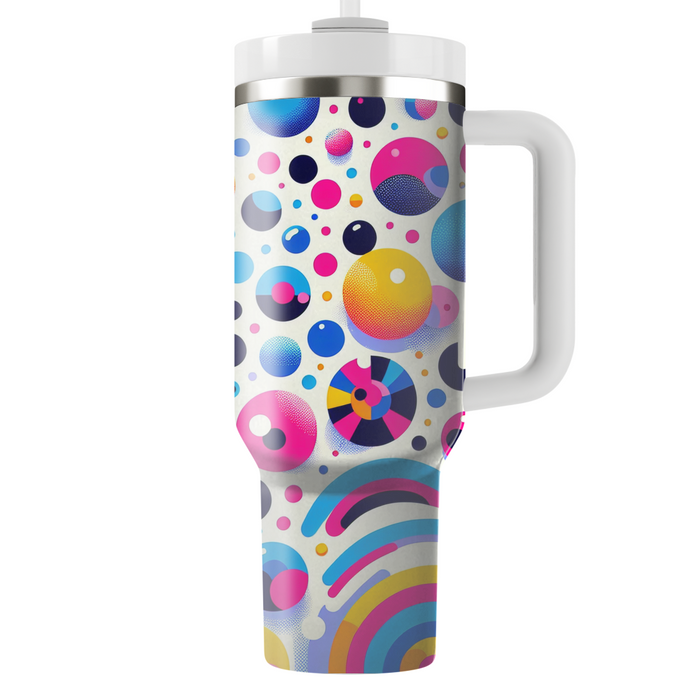 Retro Funky Polka Dots  Tumblers For Gifts