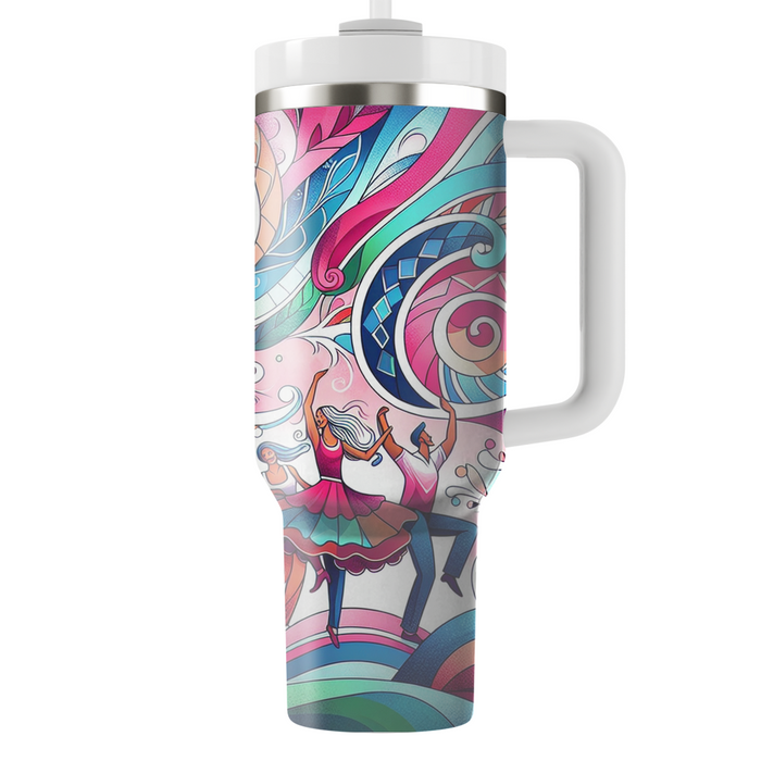 Dancing Spirits - A Whimsical Dance Festival  Personalized Tumblers