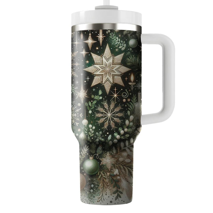 Twinkling Spirits - A Magical Yule  Tumbler Cups