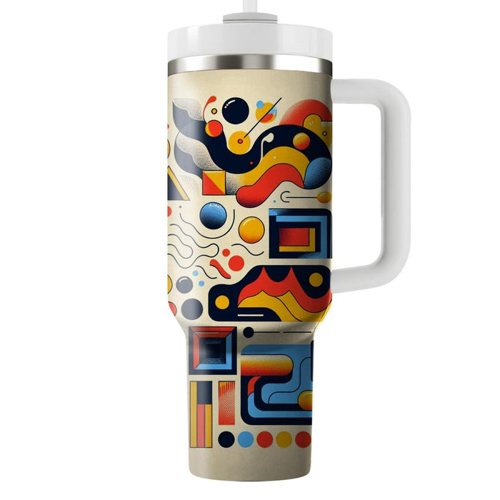 Abstract Elements  Travel Tumblers