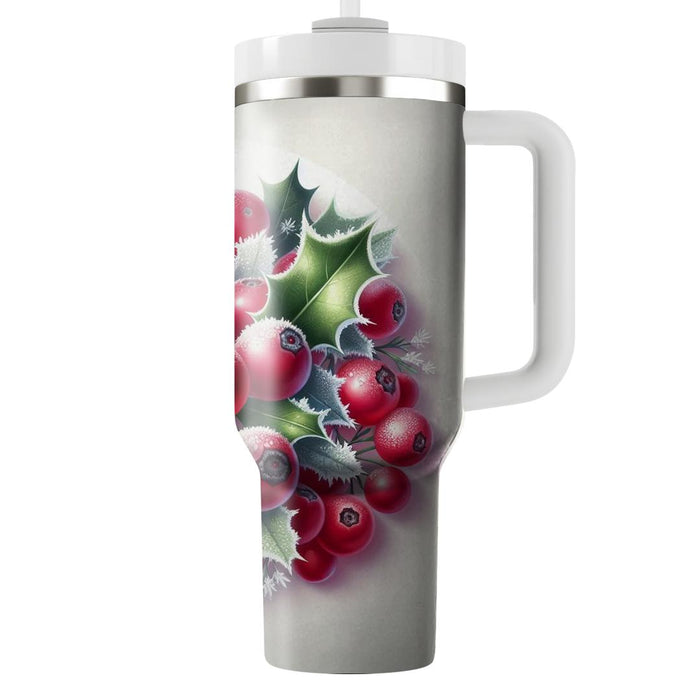 Winter Cranberry Frost  Insulated Tumblers