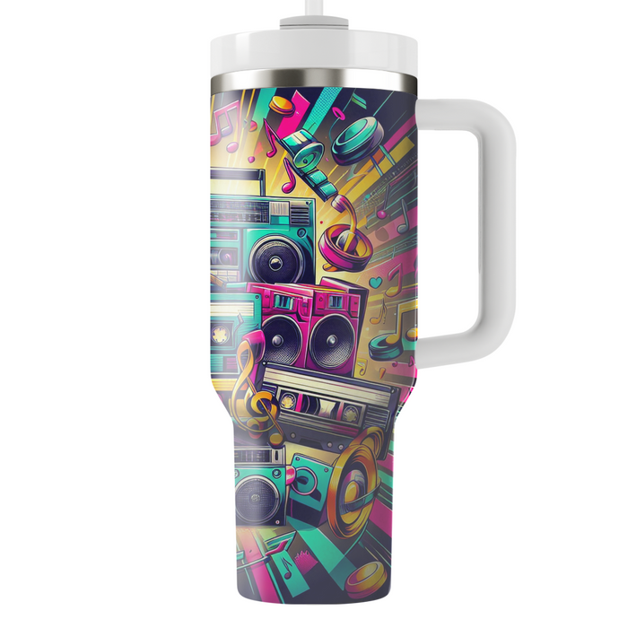 Retro Cassette Art  Custom Tumblers