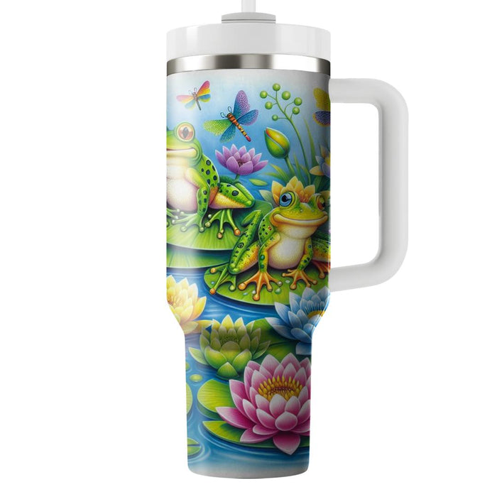 Whimsical Frog Kingdom  Custom Tumblers