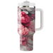 Bold Peony Explosion  Tumblers With Lids