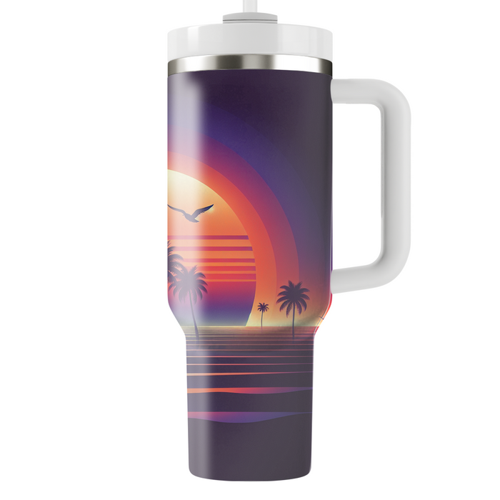 Sunset Silhouettes  Custom Tumblers