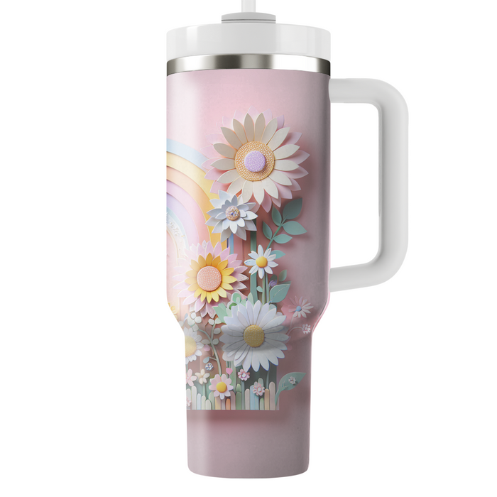 Whimsical Flower Fairy  Custom Tumblers