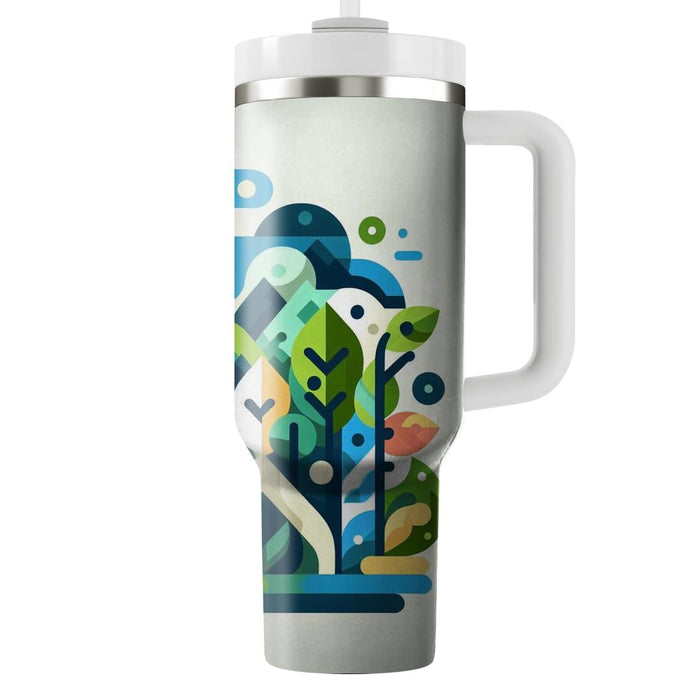 Vibrant Nature Trail  Insulated Tumblers