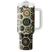 Bohemian Tribal Circles  Insulated Tumblers