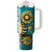 Retro Groovy Sunshine  Decorative Tumblers