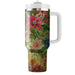 Spring Floral Mosaic  Insulated Tumblers