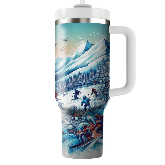 Winter Adventure Spirit  Travel Tumblers