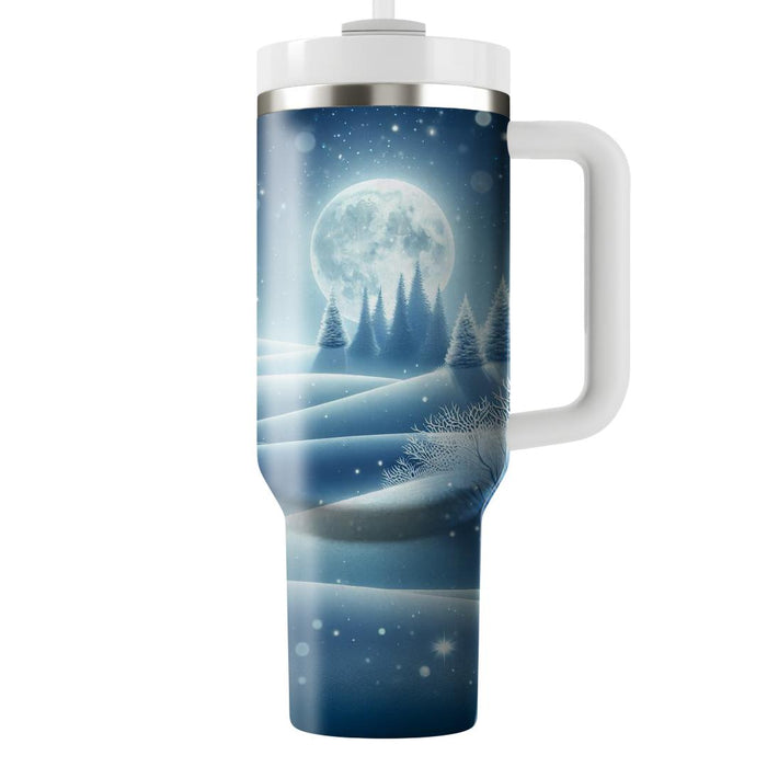 Winter Snowy Night Dreams  Unique Tumblers