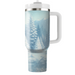 Winter Frosty Pines  Personalized Tumblers