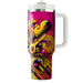 Rad Retro Color Burst  Tumblers For Gifts