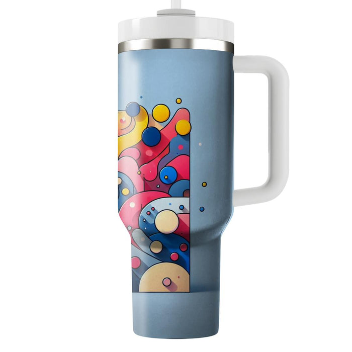 Vibrant Color Splash  Travel Tumblers