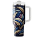 Artistic Feather Motif  Custom Tumblers