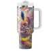 Technicolor Dreams - A Vibrant Carnival  Travel Tumblers