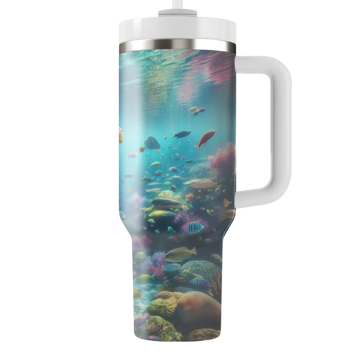 Serene Sea Turtle  Tumblers With Lids