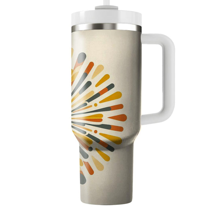 Vintage Sunshine Radiance  Travel Tumblers