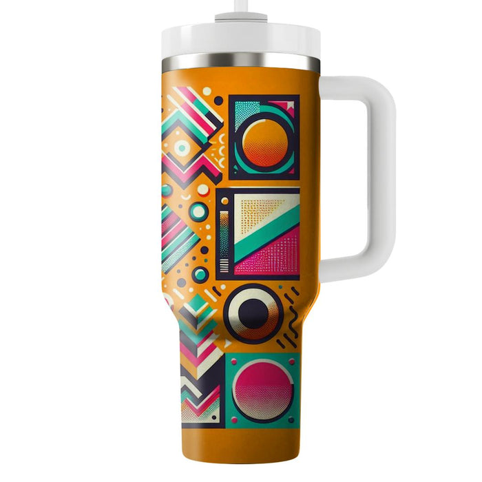 Funky 80s Vibes  Insulated Tumblers