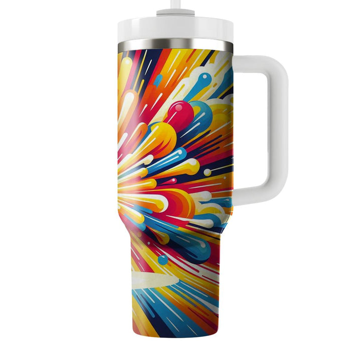 Starburst Explosion  Tumblers With Lids