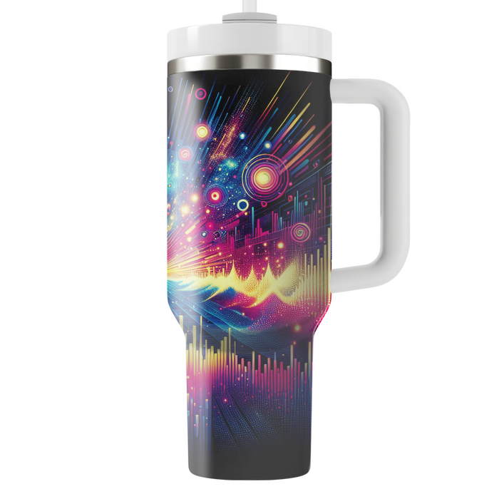 Bold Electric Graphs  Tumbler Cups