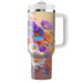 Whimsical Floral Whirl  Travel Tumblers