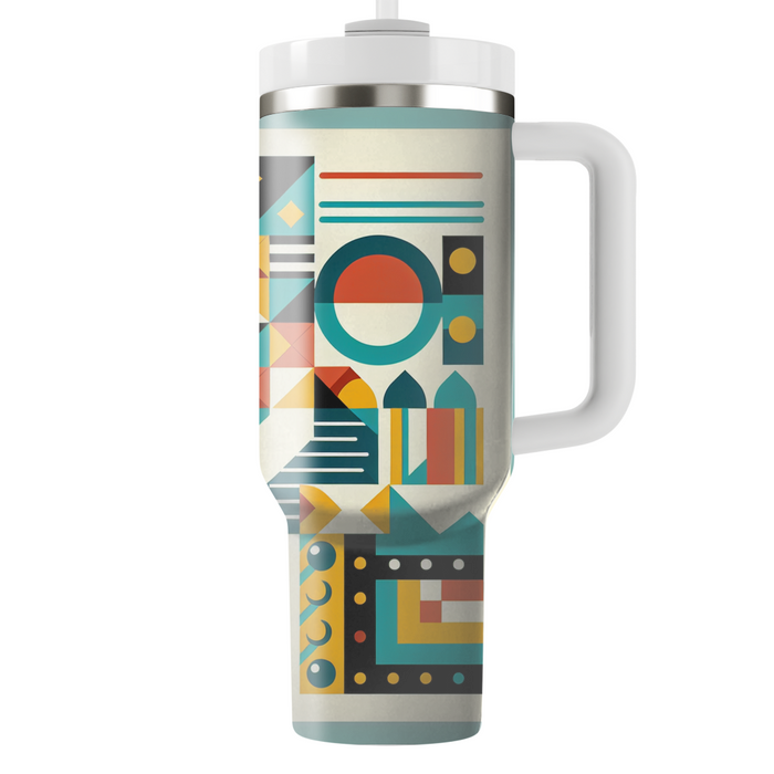 Bold Geometric Shapes  Custom Tumblers