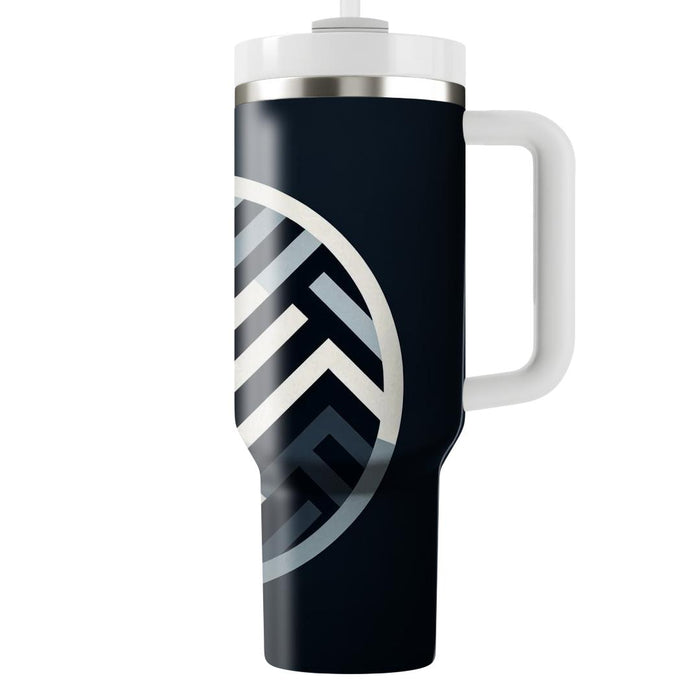 Sleek Chevron Pattern  Custom Tumblers