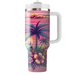 Tropical Retro Fusion  Tumbler Cups