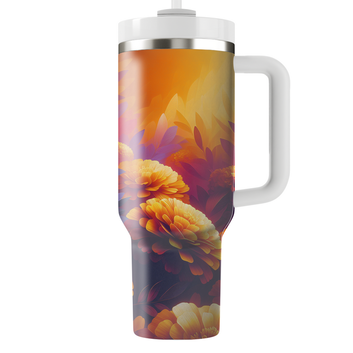 Marigold Sunset  Custom Tumblers