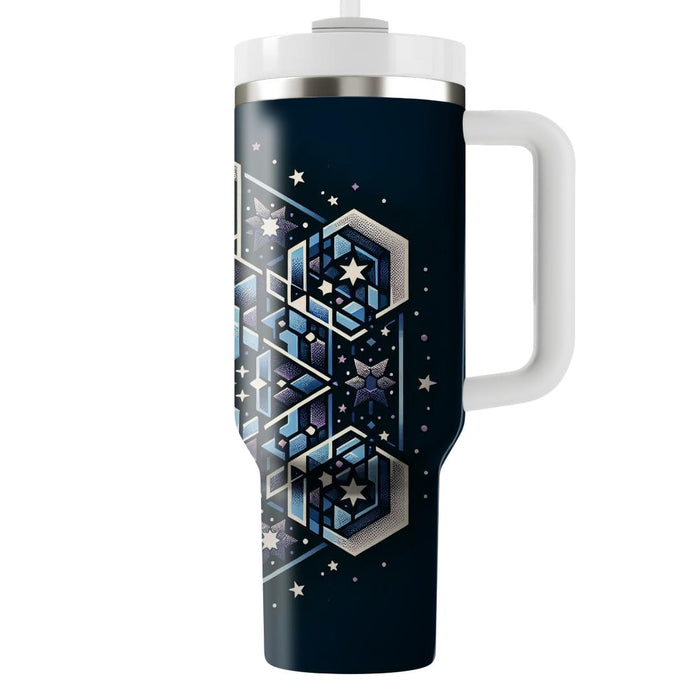 Geometric Galaxy  Custom Tumblers