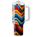 Zigzag Pop  Tumblers With Lids