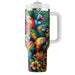 Vibrant Jungle Parrots  Decorative Tumblers