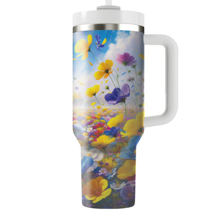 Spring Wildflower Dream  Custom Tumblers