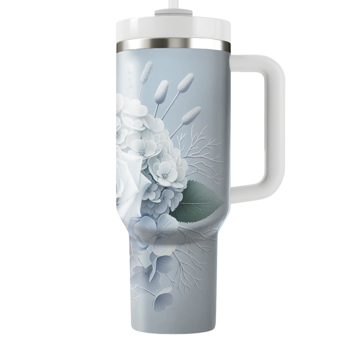 Winter Garden Elegance Travel Tumblers