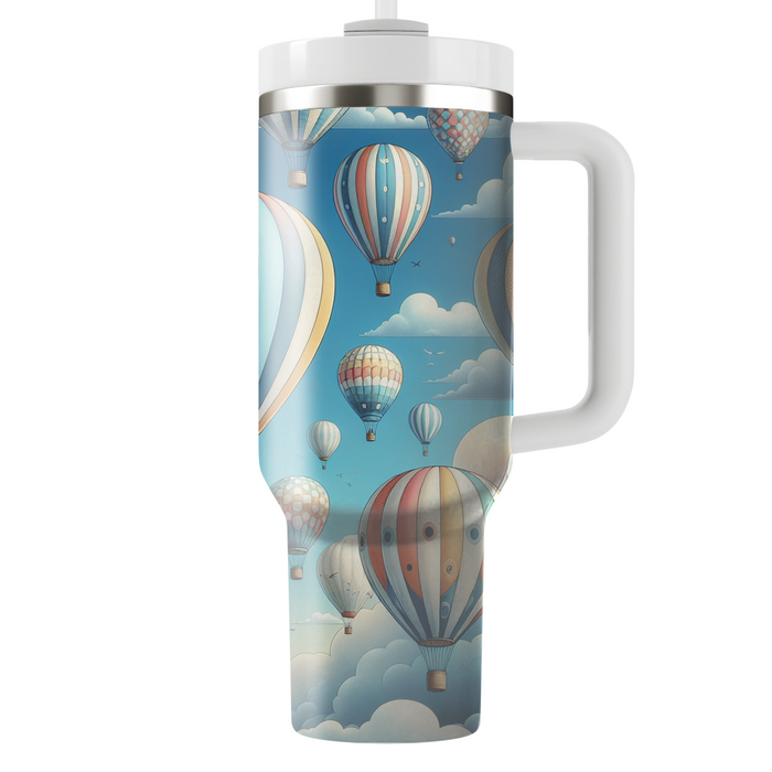 Whimsical Hot Air Balloons  Custom Tumblers