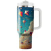 Whimsical Kite Flying  Personalized Tumblers