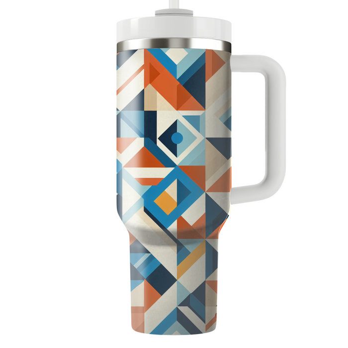 Angular Mosaic Tiles  Custom Tumblers