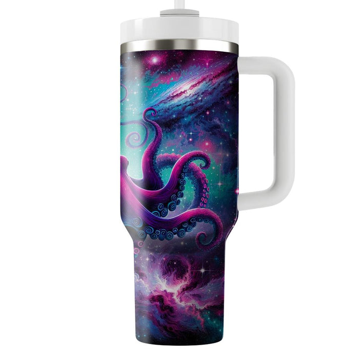 Galactic Octopus  Personalized Tumblers