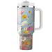 Whimsical Flower Meadow  Insulated Tumblers