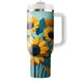 Sunflower Serenity  Insulated Tumblers