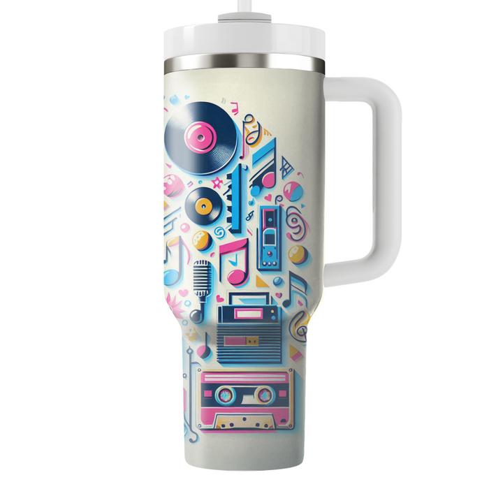 Bright Retro Music  Tumblers For Gifts